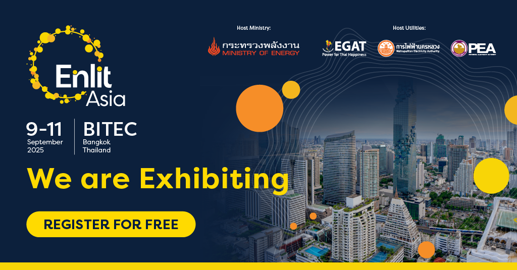 Enlit Asia 2025 Exhibitor banner