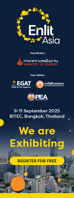Enlit Asia 2025 Exhibitor banners
