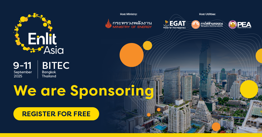 Enlit Asia 2025 Sponsor banner