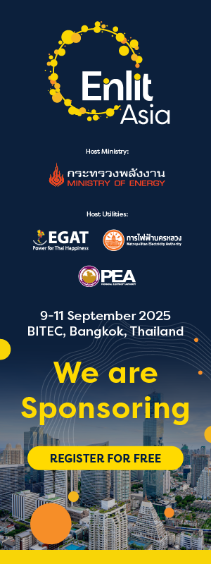 Enlit Asia 2025 Sponsor banners