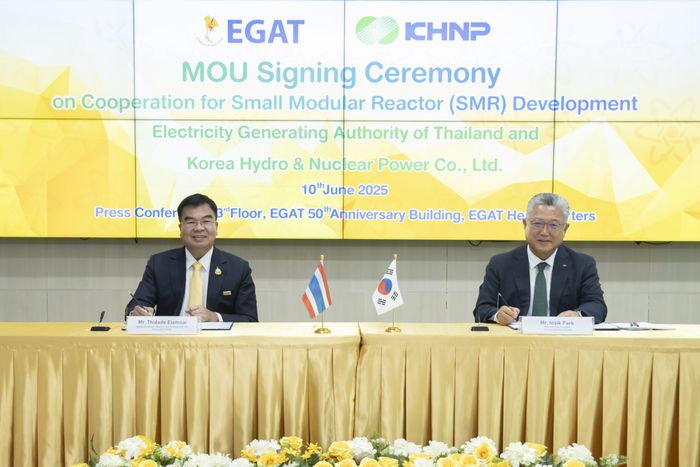 KHNP of South Korea and EGAT join hands to study SMR technology in support of clean energy transition