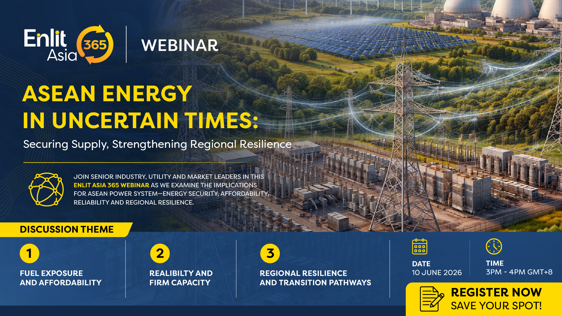 Enlit Asia 365 Webinar Landscape
