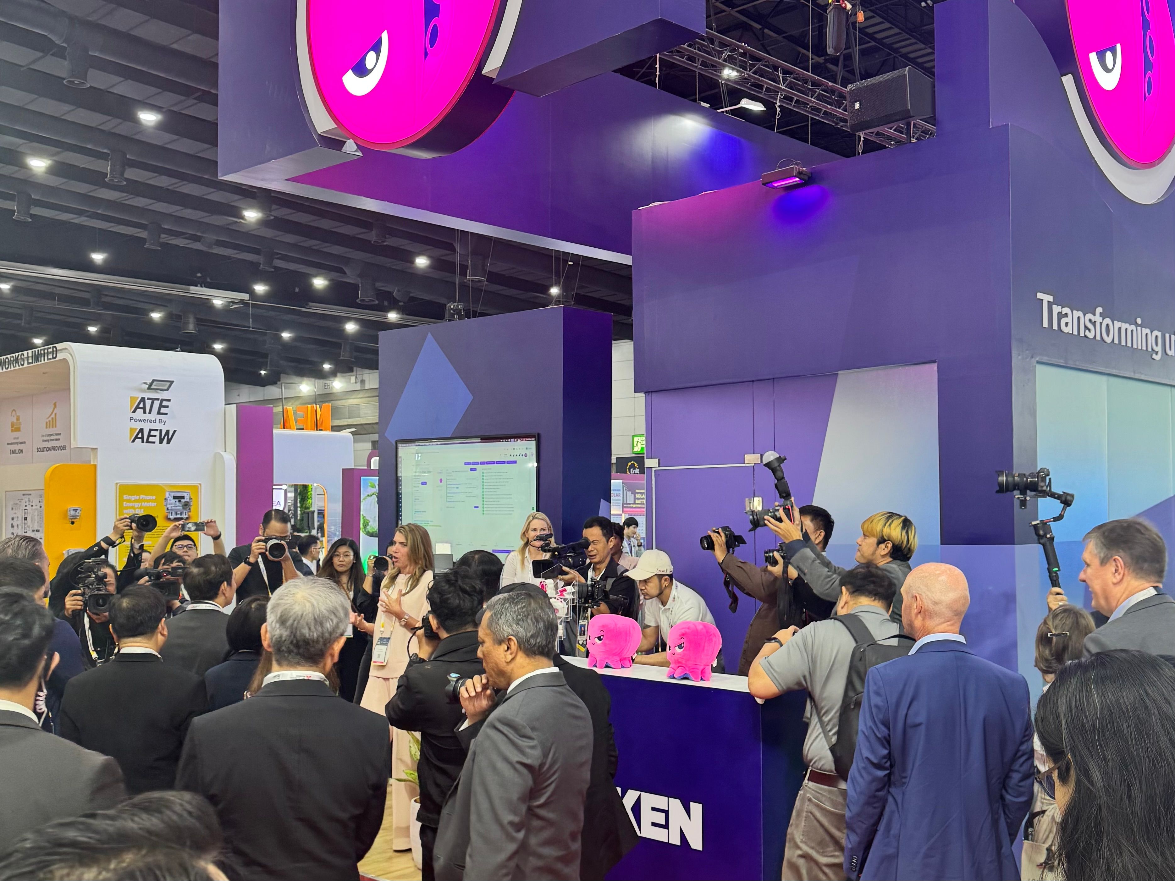 Exhibition at Enlit Asia