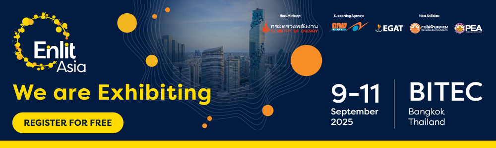 Enlit Asia 2025 exhibitor banner