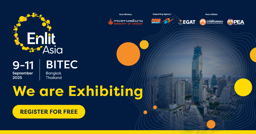 Enlit Asia 2025 Exhibitor banner