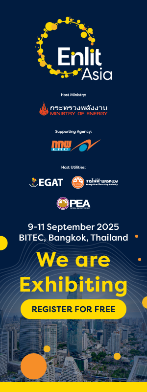 Enlit Asia 2025 Exhibitor banners