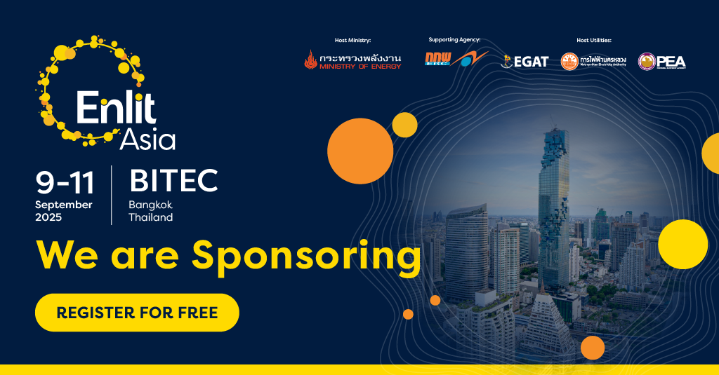 Enlit Asia 2025 Sponsor banner