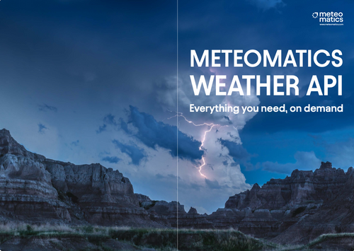 Meteomatics Weather API