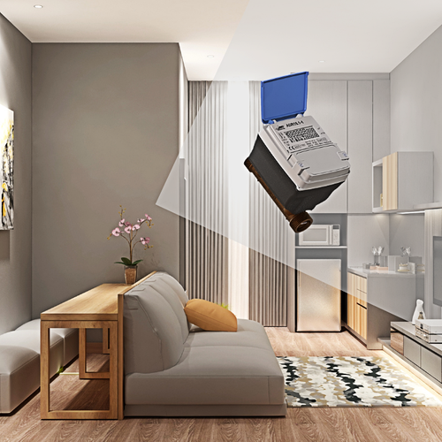 New intelligent ADDRA water meter with integrated valve — a compact solution for challenging installation conditions.