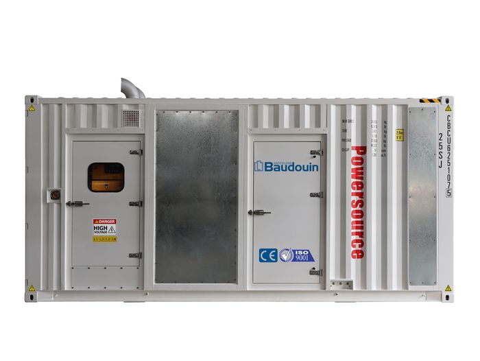 Containerized Baudouin Diesel Generator