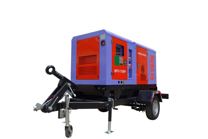 Trailer type Weichai Diesel Generator