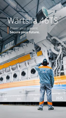Wärtsilä 46TS – Tenaga dan efisiensi dalam satu paket yang fleksibel