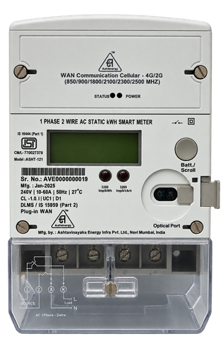Single Phase Smart Energy Meter