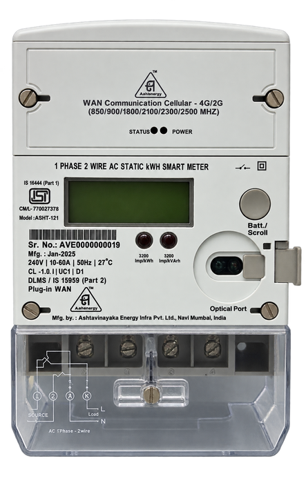 Single Phase Smart Energy Meter
