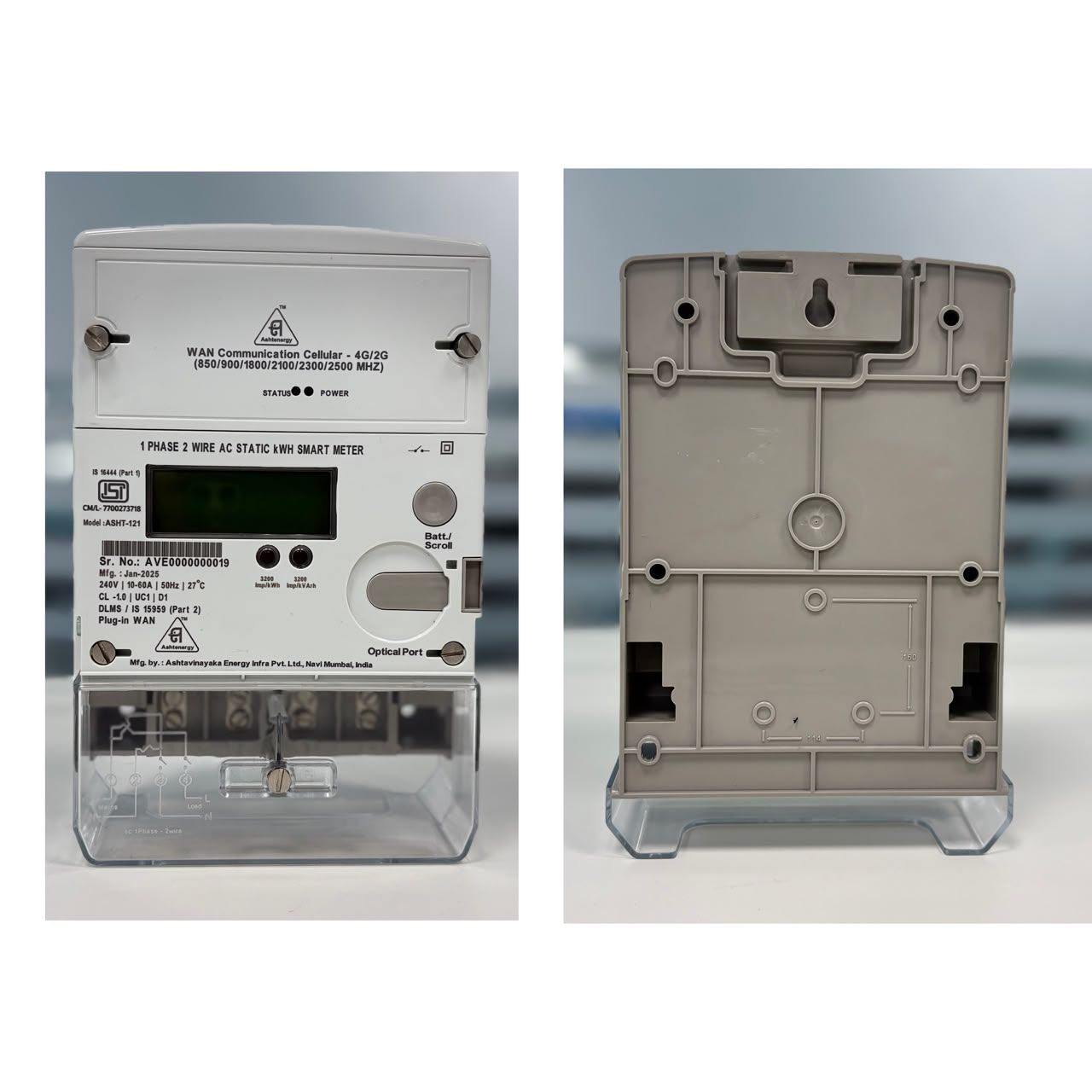 Single Phase Smart Energy Meter