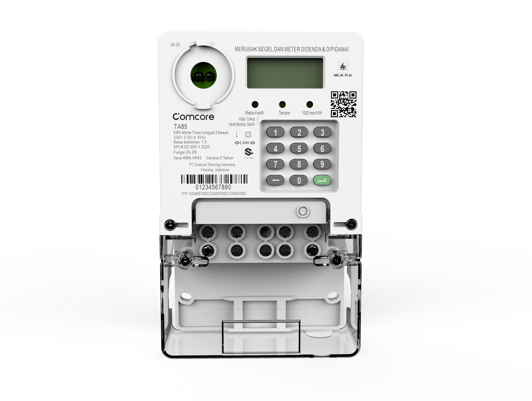 Single Phase prepaid Meter
