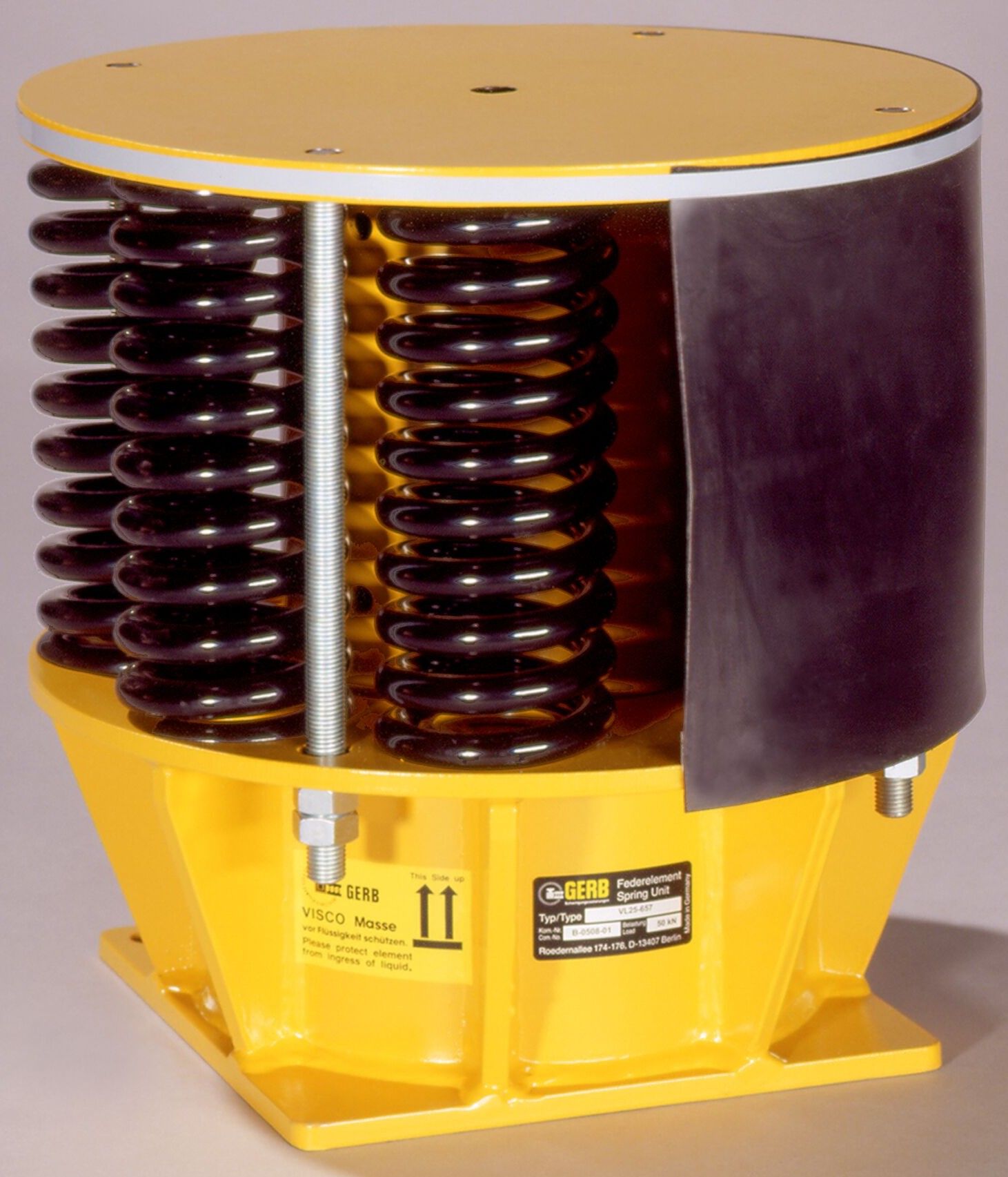 Spring VISCO'-Damper Combination