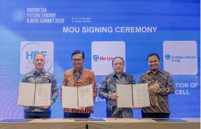 PT HDF Energy Indonesia joins forces with PT Krakatau Chandra Energi and PT Air Liquide Indonesia to Unlock Sustainable Power from Industrial Hydrogen By-Products