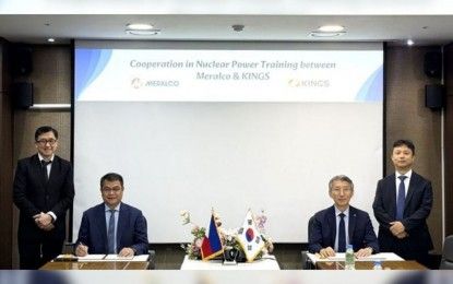 Meralco Inks Pact With South Korean Firms for Nuclear Energy Bid