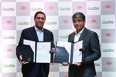 Equinix Partners with CleanMax to Develop 33 MW Captive Renewable Power Projects to Decarbonize its Data Centers in India