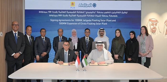 Masdar Advances Floating Solar Leadership with New Indonesia Agreements