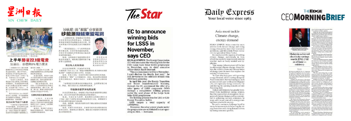 Media coverage at Enlit Asia