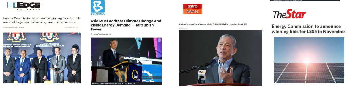 Media coverage at Enlit Asia