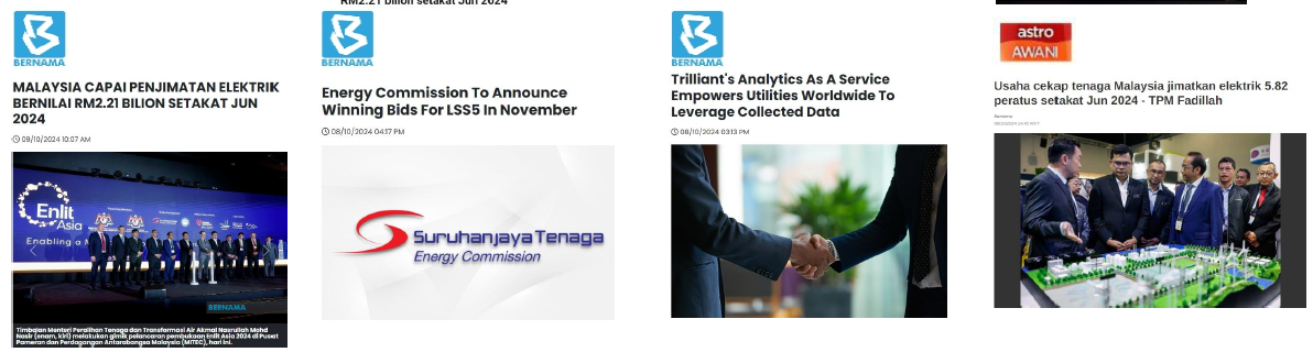 Media coverage at Enlit Asia