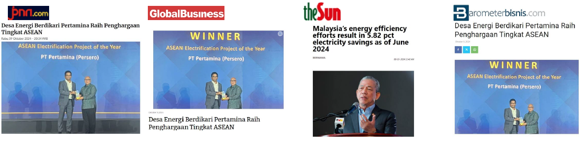 Media coverage at Enlit Asia