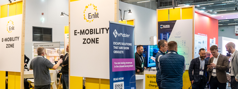 Enlit Europe 2023 E-mobility Zone