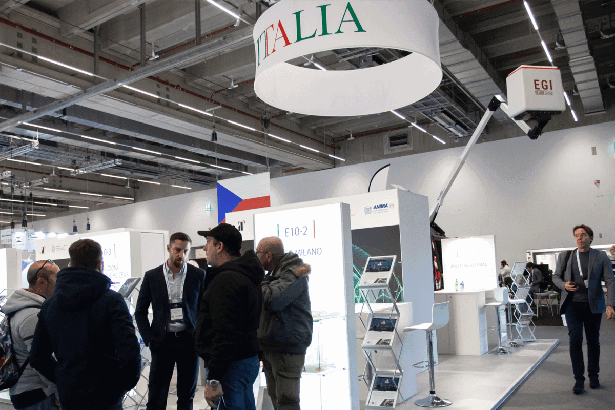 Italian Pavilion at Enlit Europe 2023
