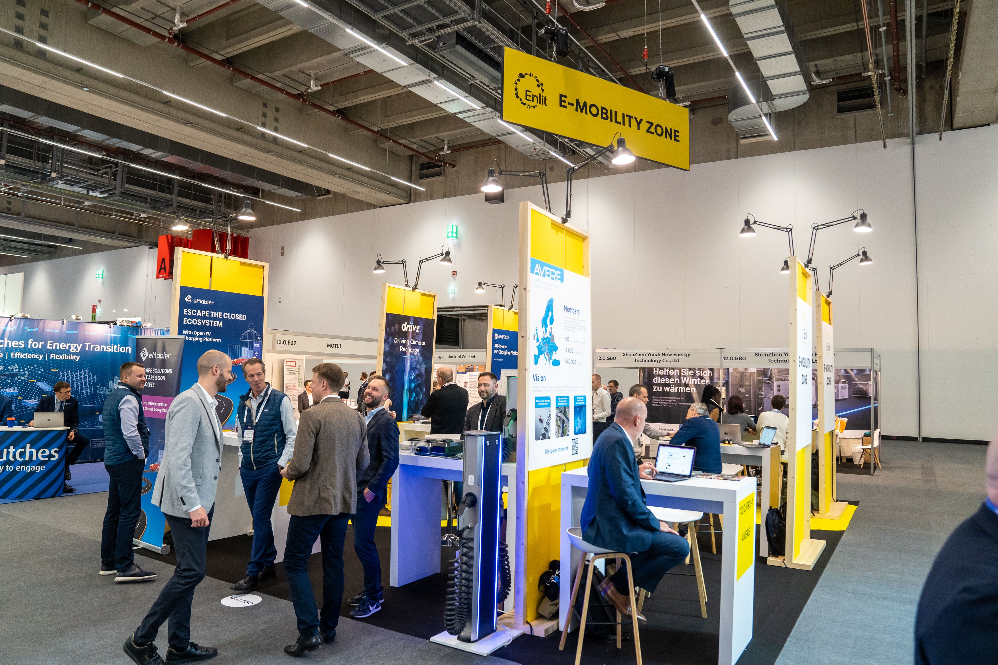 Enlit Europe 2023 E-Mobility Zone
