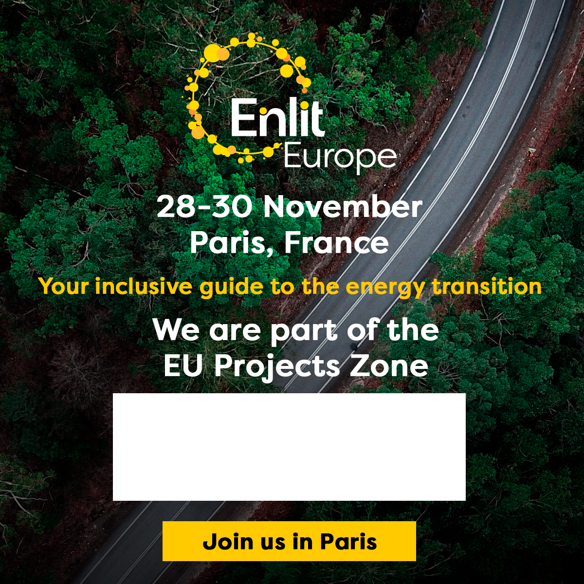 Enlit Europe 2023 EU Projects banner
