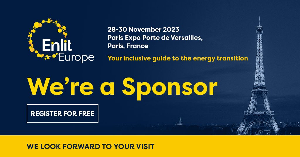 Enlit Europe 2023 Sponsor banner
