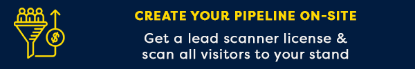 Enlit Europe 2023 Exhibitor Portal lead scanner
