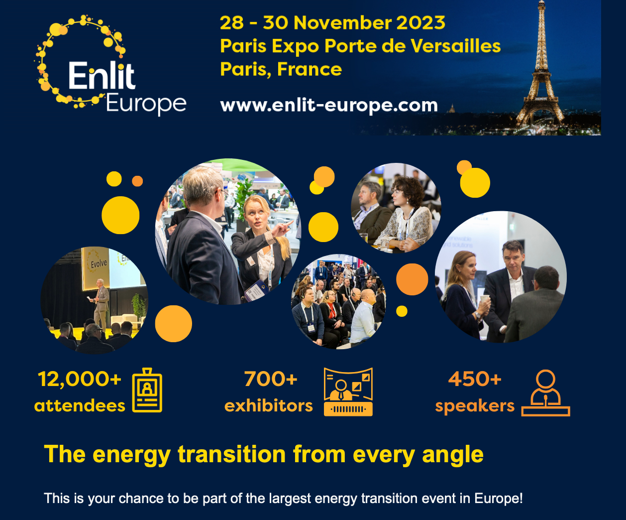 Enlit Europe 2023 HTML invite exhibitors