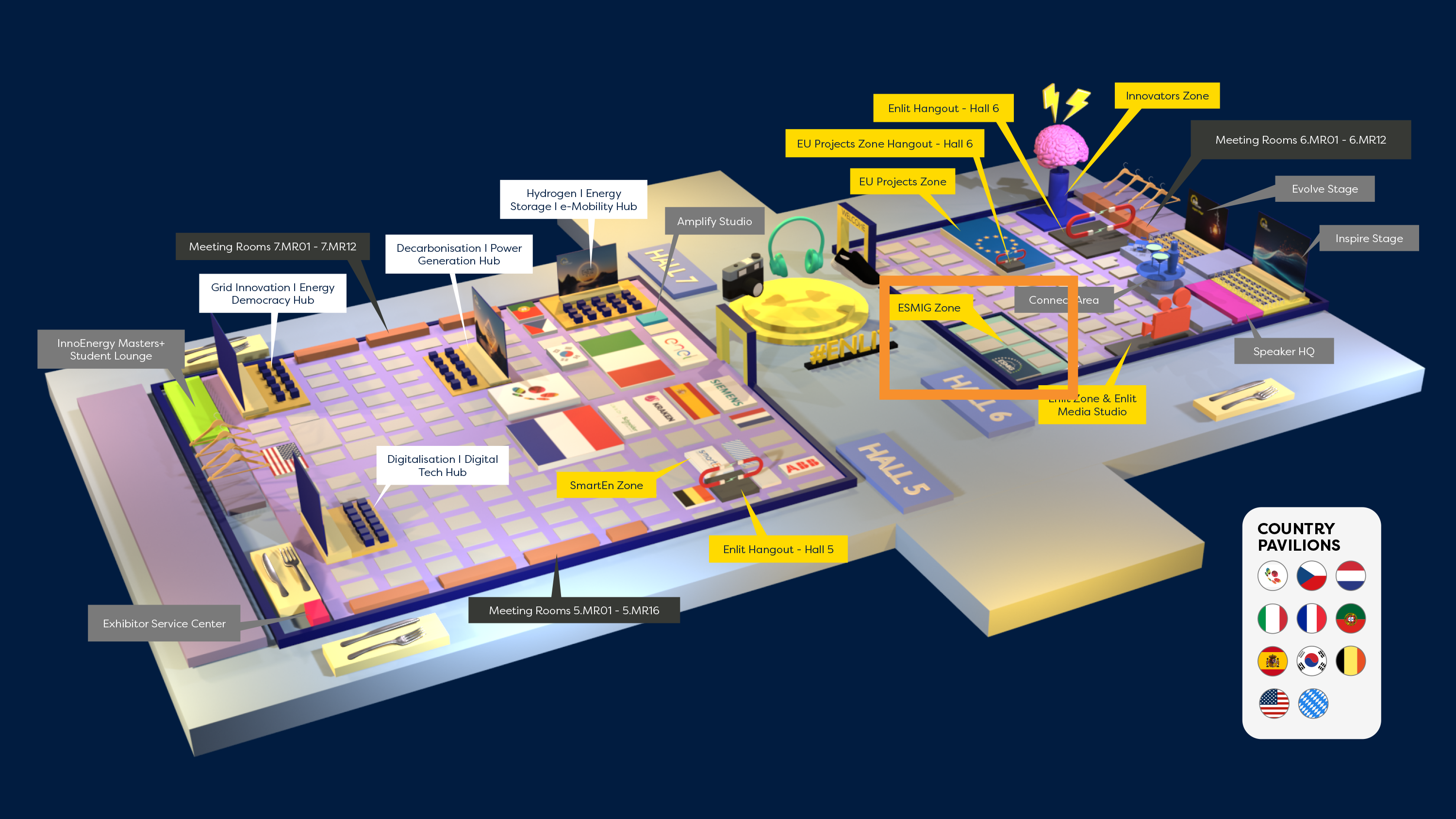 Enlit Europe 2024 ESMIG Zone