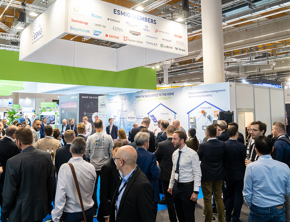 Enlit Europe 2024 smart metering pavilion