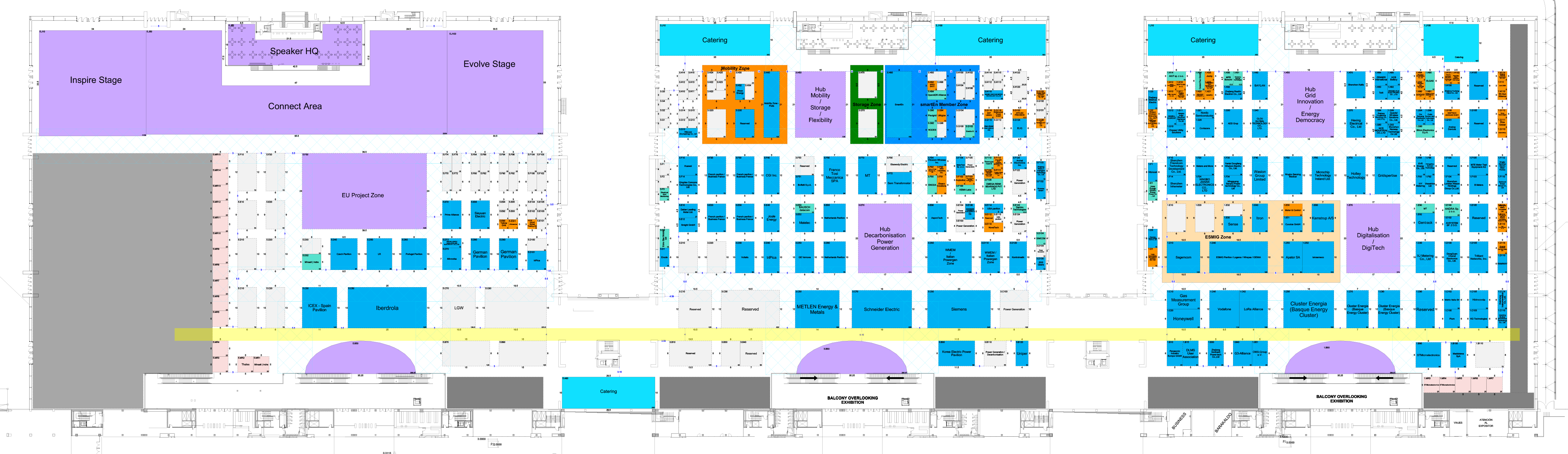 Enlit Europe 2025 Floor Plan