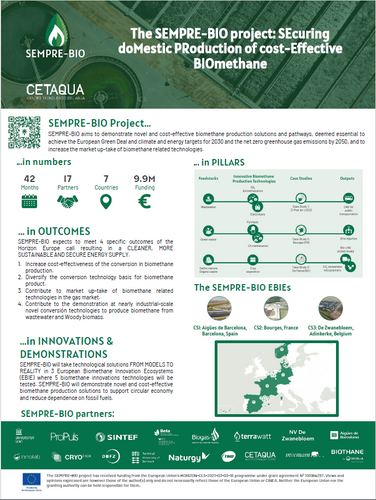 SEMPRE-BIO presentation one-pager