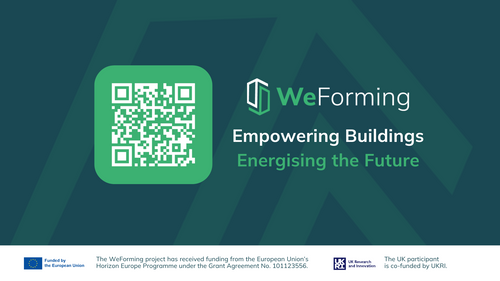 For a Greener Future: WeForming unleashes the potential of buildings as strategic players in the energy revolution