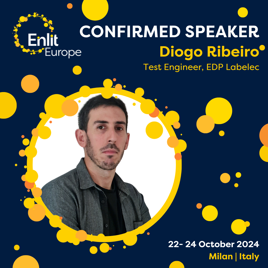 Diogo Ribeiro speaker Enlit Europe 2024