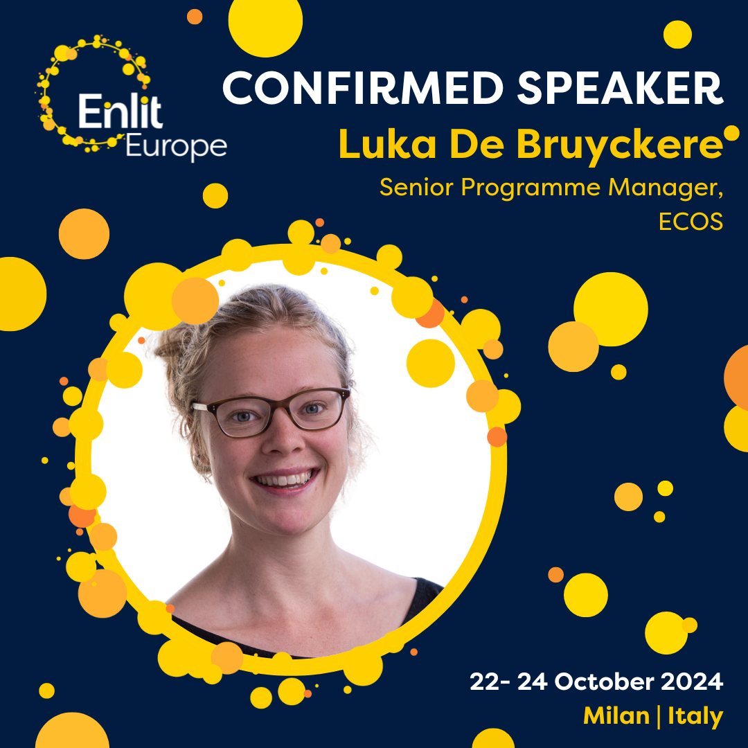 Luka De Bruyckere speaker Enlit Europe 2024