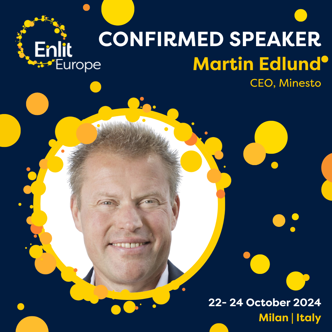 Martin Edlund speaker Enlit Europe 2024