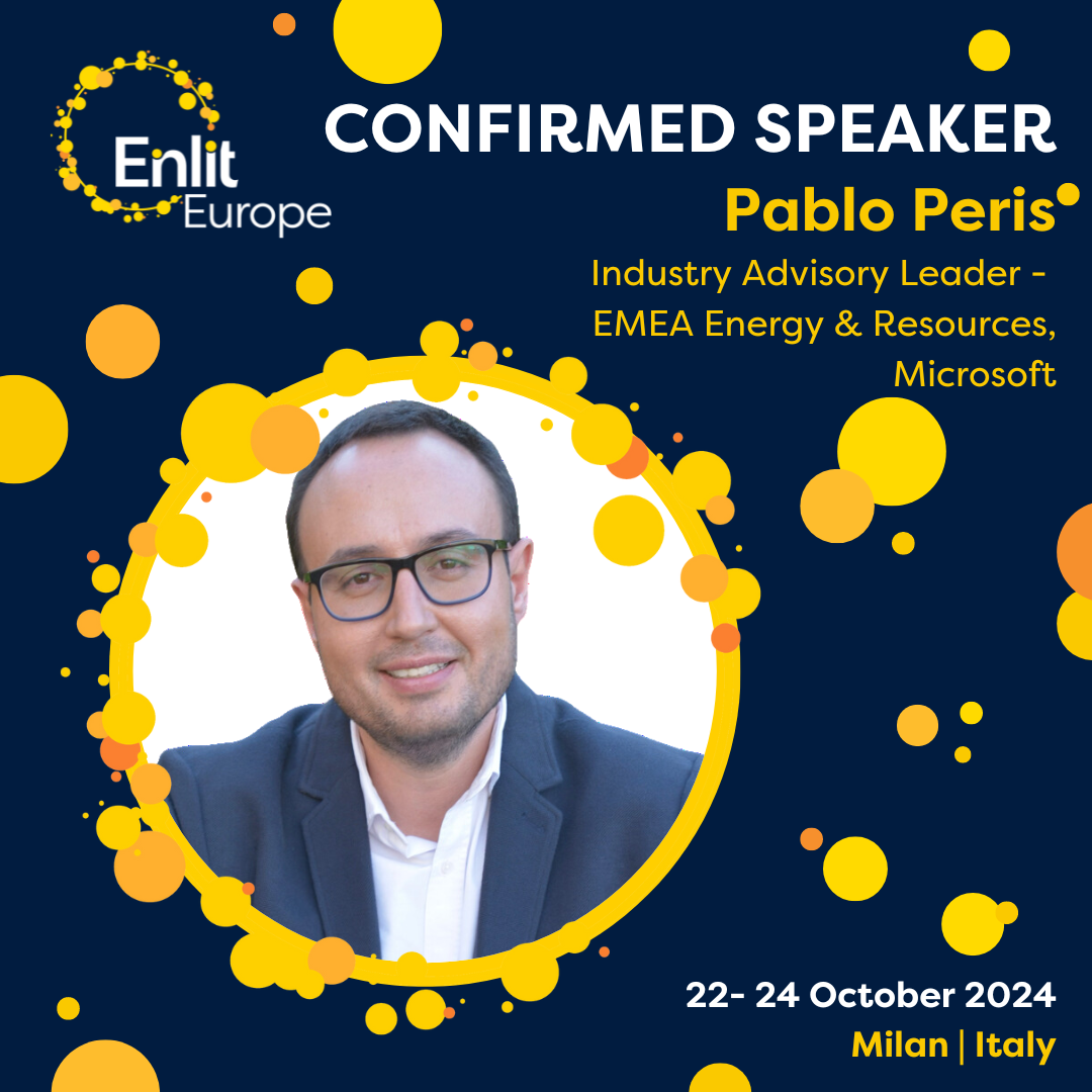 Pablo Peris speaker Enlit Europe 2024