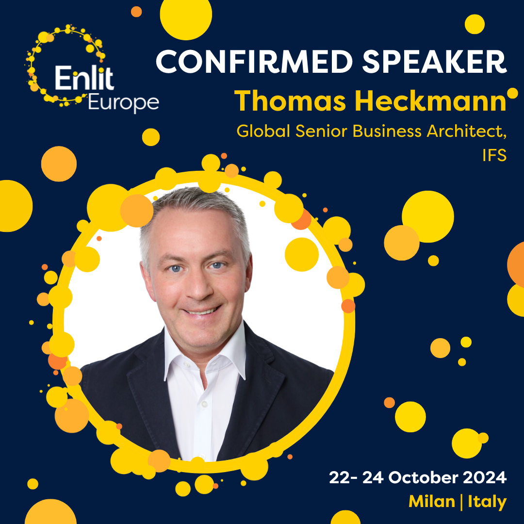 Thomas Heckmann speaker Enlit Europe 2024