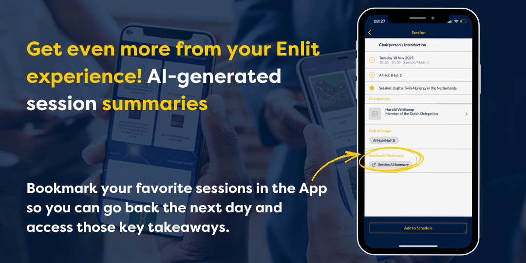 Enlit Europe session summaries banner