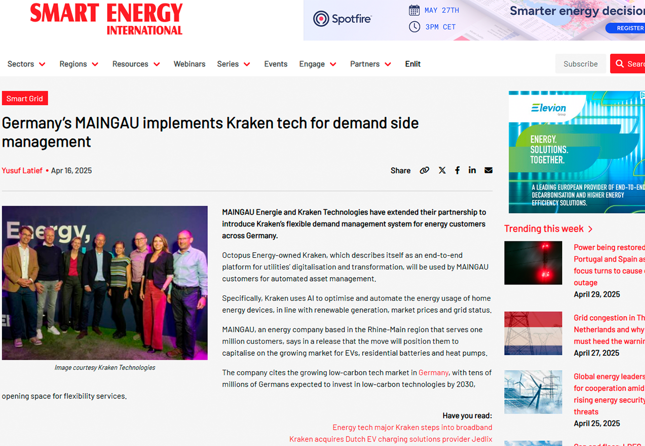 Smart Energy International Kraken MAINGAU
