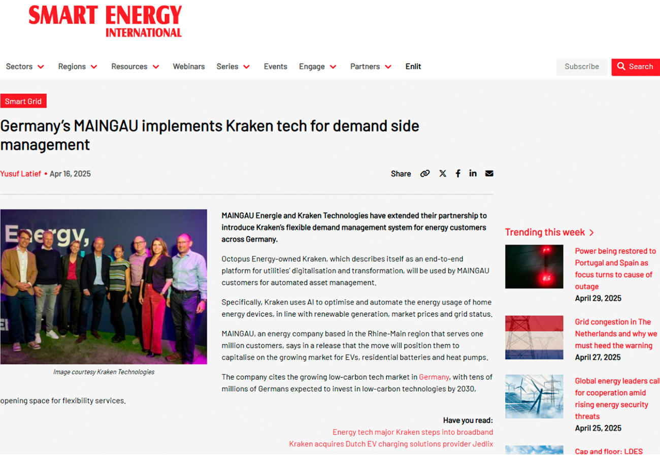 Smart Energy International Kraken MAINGAU