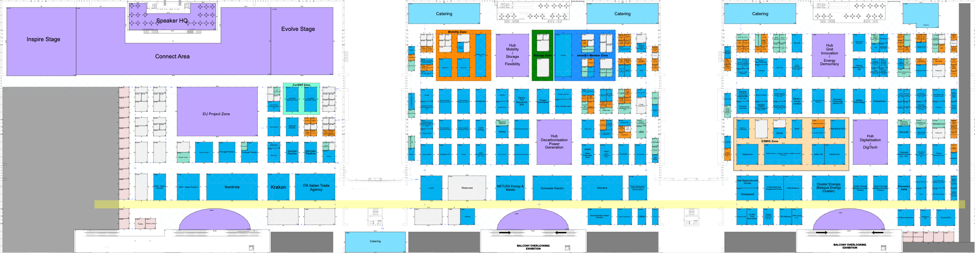 Enlit Europe 2025 floor plan
